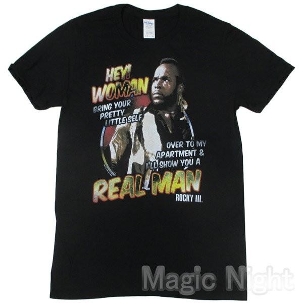 ロッキー Tシャツ HEY WOMAN クラバーラング ブラック : コスプレ衣装