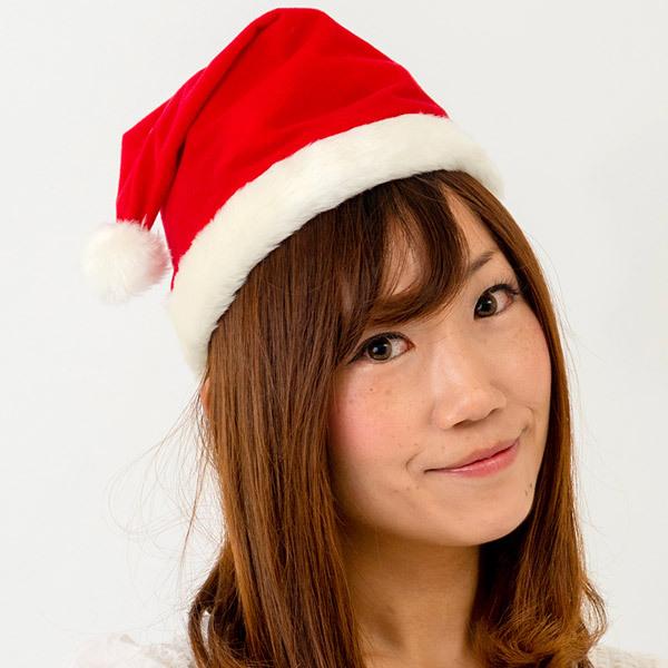 サンタ帽子 Sサイズ クリスマス サンタクロース コスプレ 被り物 帽子