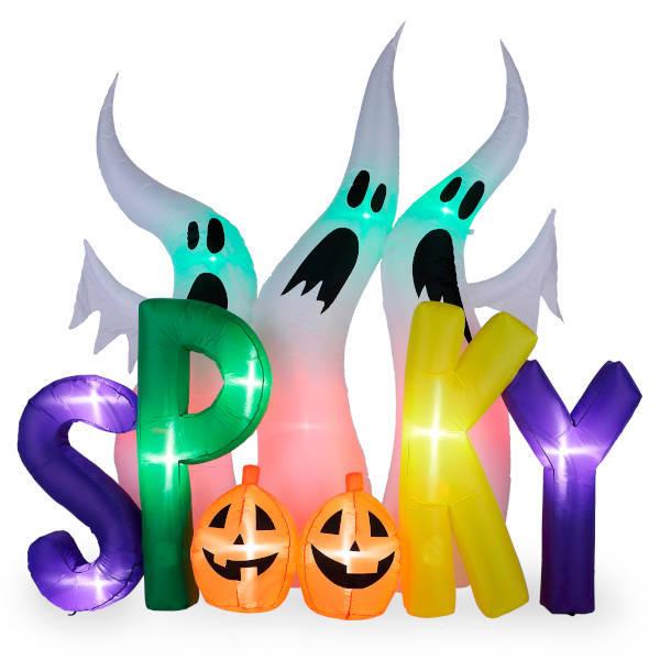 エアーディスプレイ SPOOKY ハロウィン 大きい 飾り エア エアーディスプレイ SPOOKY ハロウィン 大きい 飾り エア