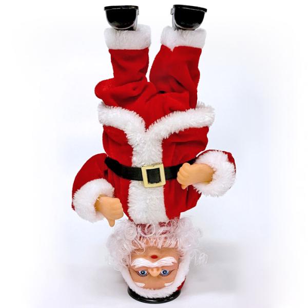 ブレイクダンスサンタ クリスマス ムービングトイ おもちゃ : コスプレ