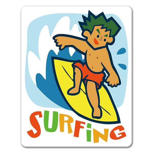 【車ステッカー】サーフィン 男性【SURFING】アウトドア レジャー 車マグネットステッカー サーフィンに出かける時に貼りたい、サーフィンをしている男性と波をデザインしたマグネットパーク限定オリジナルデザインの車マグネットステッカーです。...
