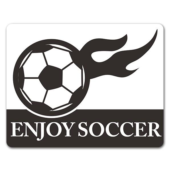 車ステッカー サッカーボール シルエット Enjoy Soccer スポーツ 趣味 草サッカー 車マグネットステッカー ゆうパケット対応210円 A マグネットパークyahoo 店 通販 Yahoo ショッピング