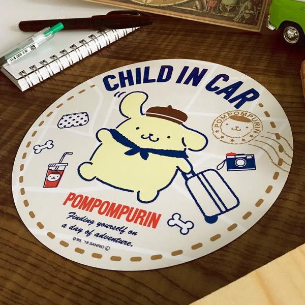 車ステッカー ポムポムプリン 丸型18cm Child In Car チャイルドインカー 車マグネットステッカー ゆうパケット対応210円 Buyee Buyee Japanese Proxy Service Buy From Japan Bot Online