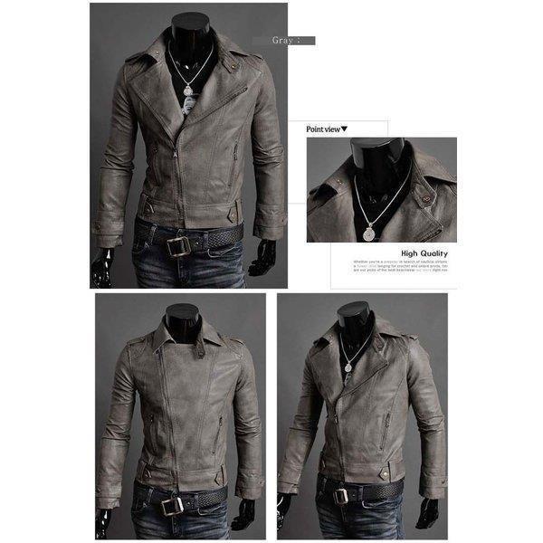 値引きする 開襟 メンズ レザージャケット 防寒 防風 ジャケット カジュアル ライダース レザージャケット バイクジャケット 3シーズン アウター フェイクレザージャケット ライダースジャケット Pu 革ジャケット 冬 秋 夏 春 ジャケット Meorboston Org