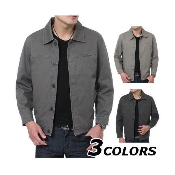 人気沸騰ブラドン 19春夏新作ワークジャケットメンズ ワークジャケットメンズおしゃれブランド無地柄黒カバーオールステンカラーコートアウター 大きいサイズ春夏40代50代 ジャケット Www Diresatumbes Gob Pe