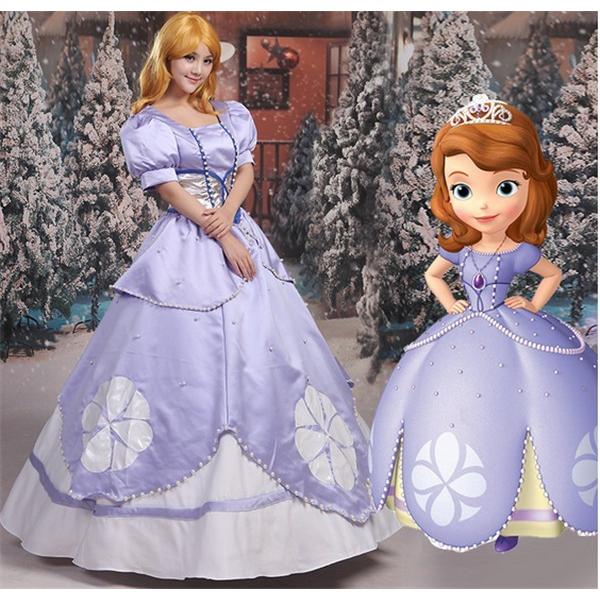 ハロウィン コスチューム アリス ディズニープリンセス Wl444 ディズニープリンセス 制服 ドレス コスプレ ディズニープリンセス 衣装 ディズニープリンセス 大人 女性用 Xrx E Magokoro