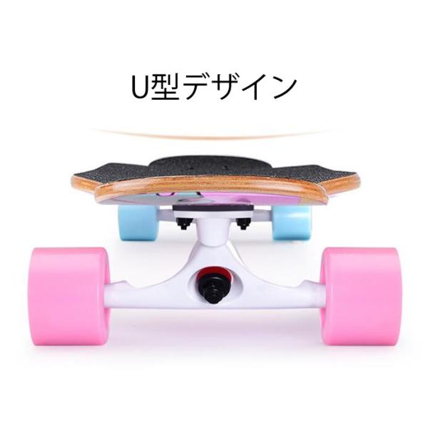 デッキ ロングスケートボード スケ スポーツ ロングボード グリップテ
