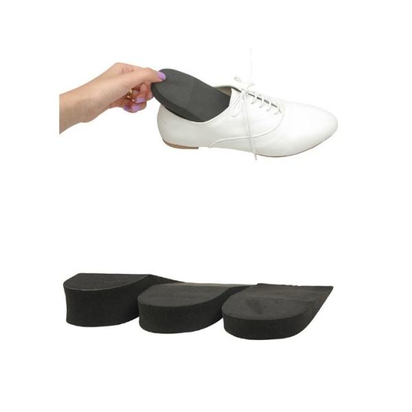 送料無料　シークレットインソール　２ｃｍ、3.５cm身長UP　かかと　男性用　女性用　脚長効果　裏面テープ付き　中敷き　EVA素材