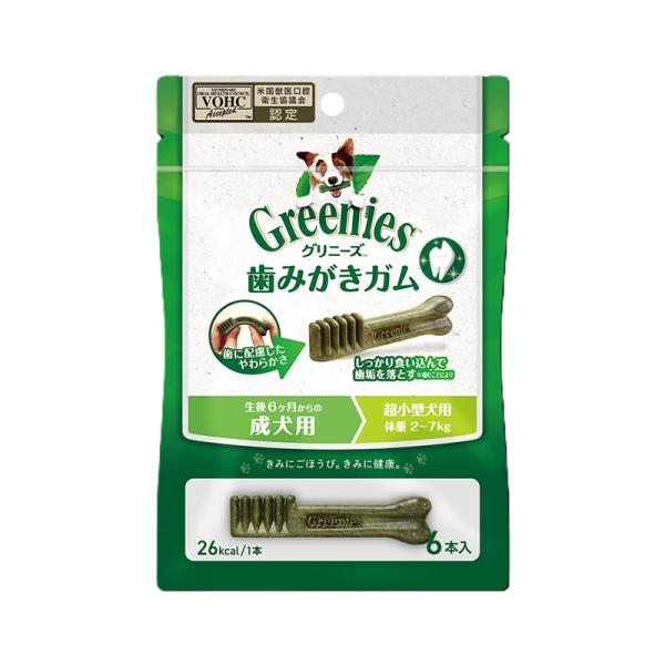 他サイト： グリニーズ プラス　成犬用　超小型犬用　2-7kg 6Pの商品画像