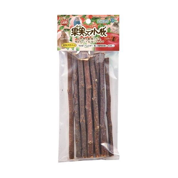 ●小動物や小鳥に飼い主が手から与えられる長さのりんごの小枝●りんごの木の、枝の部分をペットのかじりやすい長さにカットしました。皮をはがしたり、かじることにより、歯の伸び過ぎを予防したり、ストレス発散に役立ちます。●原材料：りんごの木●原産国...