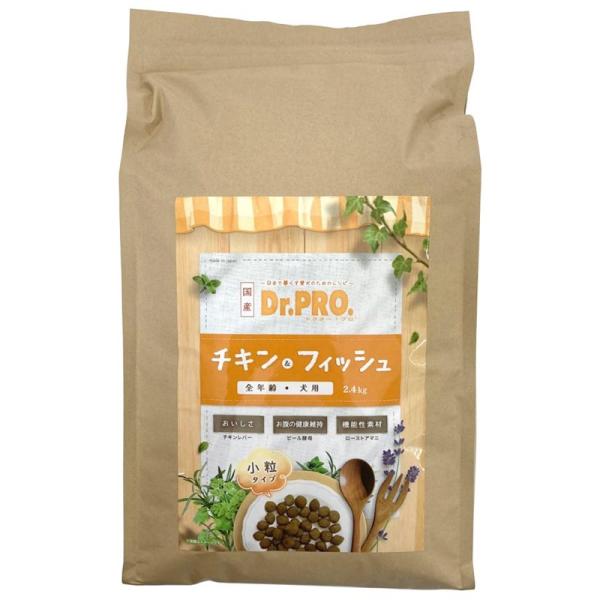 ニチドウ Dr.PRO チキン＆フィッシュ オールステージ 2.4kg : magpet