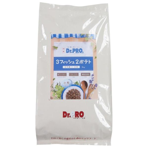 【在庫処分：賞味期限2028.05.06】ニチドウ　Dr.PRO　3フィッシュ2ポテト　5ｋg