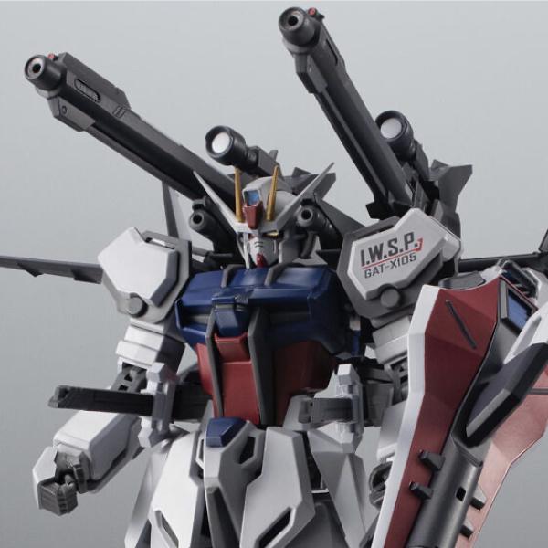 ROBOT魂 GAT-X105 ストライクガンダム 再生機＋IWSP 新品 ROBOT魂 ＜SIDE MS＞ GAT-X105 ストライクガンダム（再生機）＋I