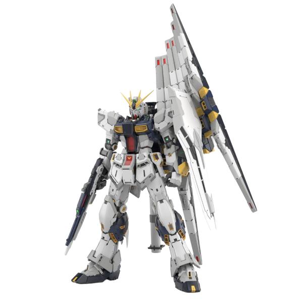 ガンプラ45周年に打ち出す「νガンダム」が、「PERFECT GRADE UNLEASHED」の技術でもって顕現。