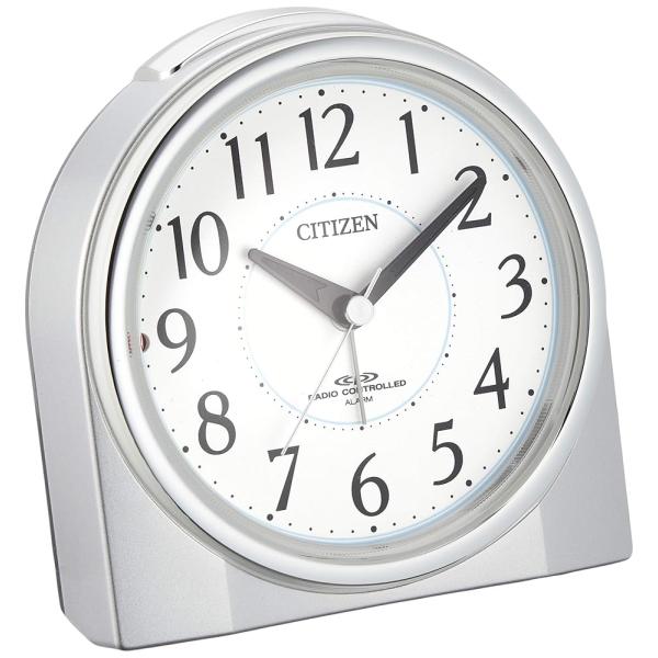 他サイト： CITIZEN ( シチズン ) 電波 目覚まし 時計 ネムリーナリング 夜間常時点灯 シルバーメタリック 4RL432-019の商品画像