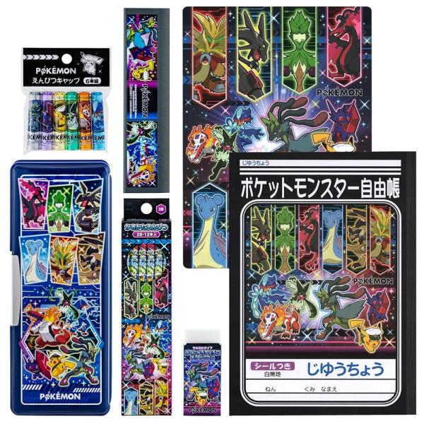 ショウワノート ポケットモンスター 文具セット ギフトセット 7点セット 950729M10