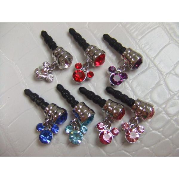 Sale イヤホンジャック シンプルジルコニア ミッキー シルエット 揺れるチャーム スマホピアス スマピ ジルコニア Buyee Buyee Japanese Proxy Service Buy From Japan Bot Online