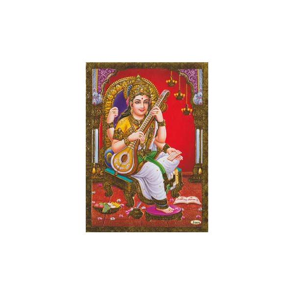 �C���h�̃��^���b�N�_�l�J�[�h Sarasvati�i�T���X�o�e�B�[�j �q���h�D�[�� �q���Y�[�� �A�W�A���G�� �G�X�j�b�N
