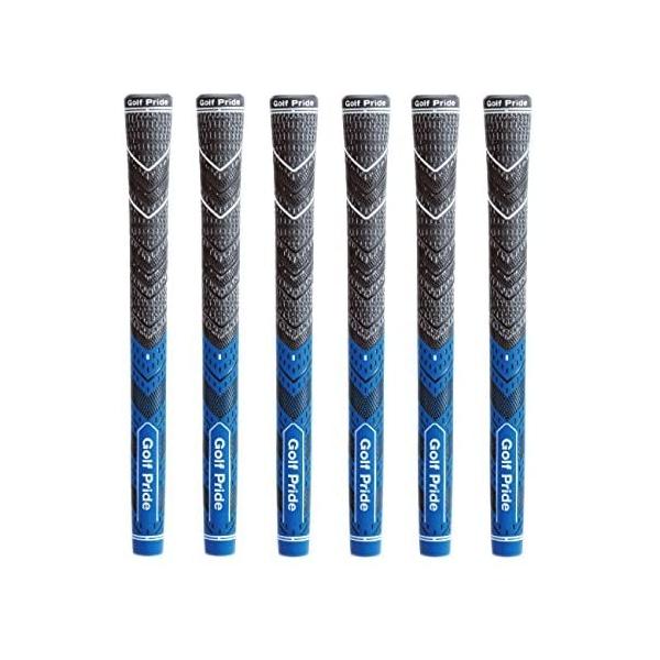 Golfpride ゴルフプライド ゴルフ ゴルフグリップ ゴルフグリップ マルチコンパウンド Mcc プラス4 ブルー バックライン無 6本セット Mccs B グリップ でぇれぇまひもひ屋