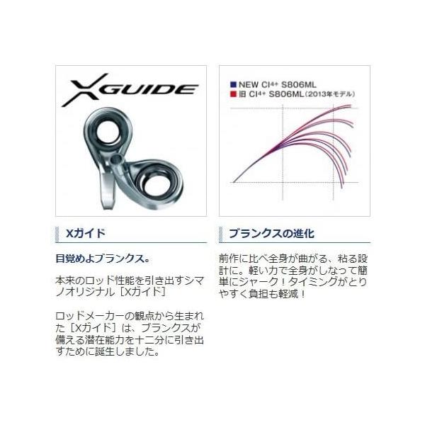 シマノ Shimano エギングロッド 17 エギングロッド S806m ならショッピング ランキングや口コミも豊富なネット通販 更にお得なpaypay残高も スマホアプリも充実で毎日どこからでも気になる商品をその場でお求めいただけます アウトドア 釣り