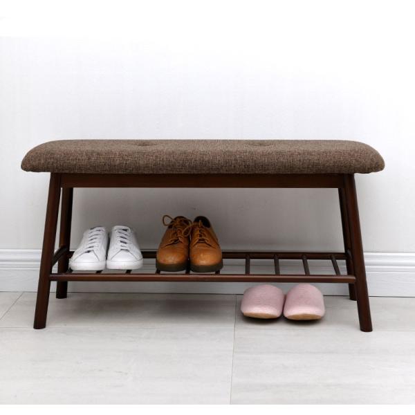 玄関 ベンチ 木製 収納 収納つき 収納付 スリッパラック 90×30×45CM 収納でき 収納スツール 北欧 シューズボックス 玄関