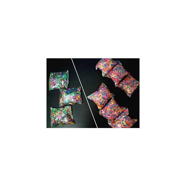 マジックの演技を華やかに飾ってくれる紙ふぶき。演出用の大入りタイプで思う存分使えます。※2種類ございます。こちらは［普通色タイプ］です。・普通色タイプ ［６パック入］（１パック：約30〜35g）・メタリックタイプ ［３パック入］（１パック：...