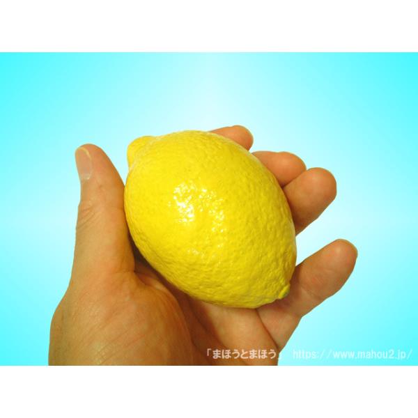 マジシャン用のリアルなイミテーション・レモンです。中は空洞のラテックス素材ですので小さく丸める事ができ、出現、消失、その他色々なマジックに応用してお使いいただけます。※メーカー解説動画と当店の説明書が両方付属します。（メーカー解説動画は基本...