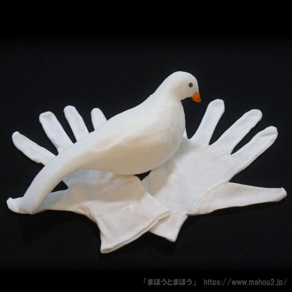 鳩になる手袋 グローブトゥダブ 手品 マジック用品 Super Hobby Net