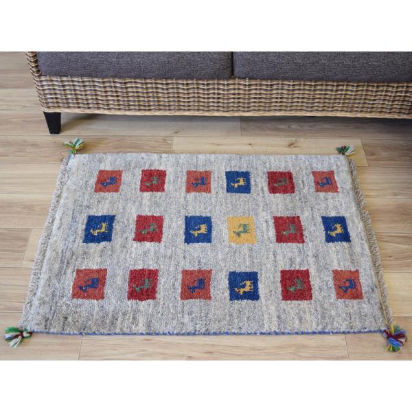 新品 ペルシャ ギャッベ 玄関 マット 縦1m 85 x 60 cm No.2234 新品 ペルシャ ギャッベ 玄関 マット 縦1m 85 x 60 cm No.2234