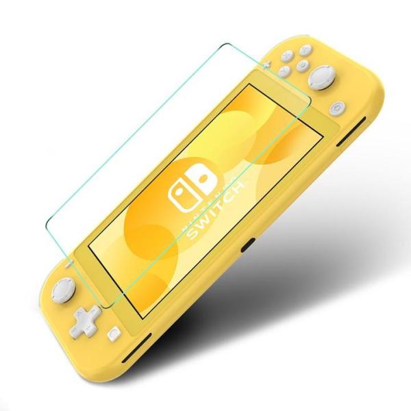 Nintendo Switch(有機ELモデル)用2.5D ガラスフィルム 保護シート 9H 極薄0.33mmラウンドエッジ加工 指紋 汚れ付着防止 透明