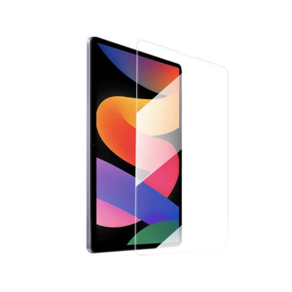 Redmi Pad SE 8.7インチ用 強化ガラス 液晶フィルム保護シート 耐衝撃 硬度9H 極薄0.33mm ラウンドエッジ加工 ブルーライトカット
