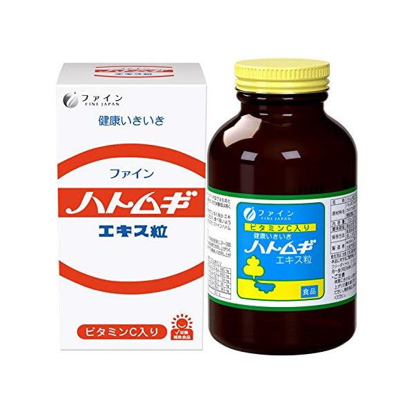 他サイト： ファイン ハトムギ ハトムギエキス粒 680粒 ビタミンC ビタミンB1 B2 B6 ナイアシン 国内生産の商品画像