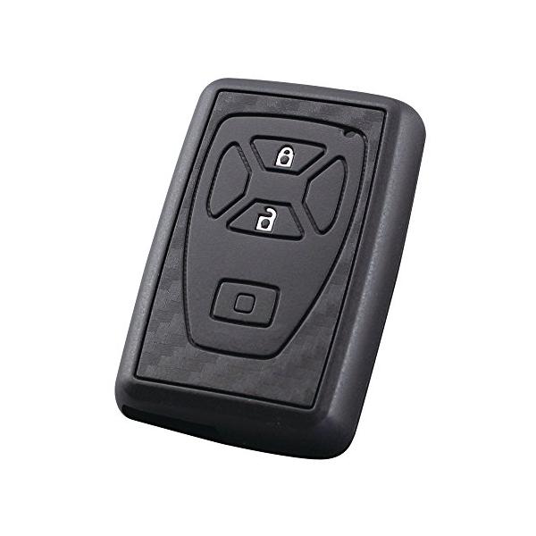 他サイト： 槌屋ヤック(Tsuchiya Yac) 車内用品 キーカバー スマートキーカバーTY1 カーボン調シリコーン ブラック PZ-691の商品画像