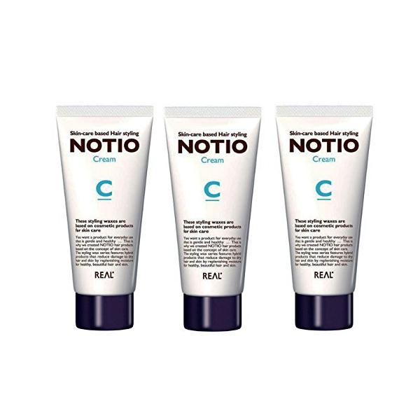 【3個セット】NOTIO Cream　ノティオ クリーム ( ヘアスタイリング・ハンドクリーム ) 90g