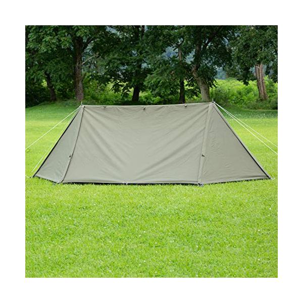 Bundok バンドック ソロベース k 79tc 期間限定特価品 1人用 軍幕 パップテント 収納コンパクト