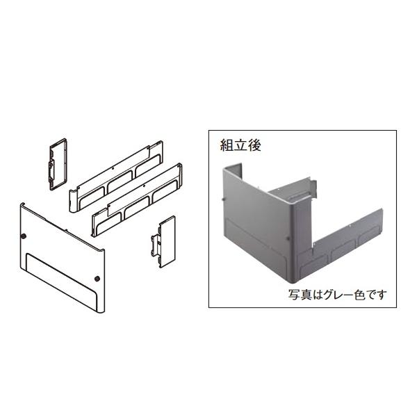 新古美品 パナソニック エコキュート AD-HEH44NA-C 鋼板製脚カバー Panasonic（パナソニック） AD-HEH44NA-C 脚部化粧カバー(エコキュート