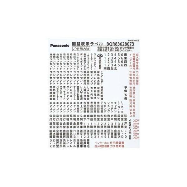 �d�ݎ��� �p�i�\�j�b�N�@BQR83628073�@BQR/BQU/BQE�^�p�@��H�\�����x��