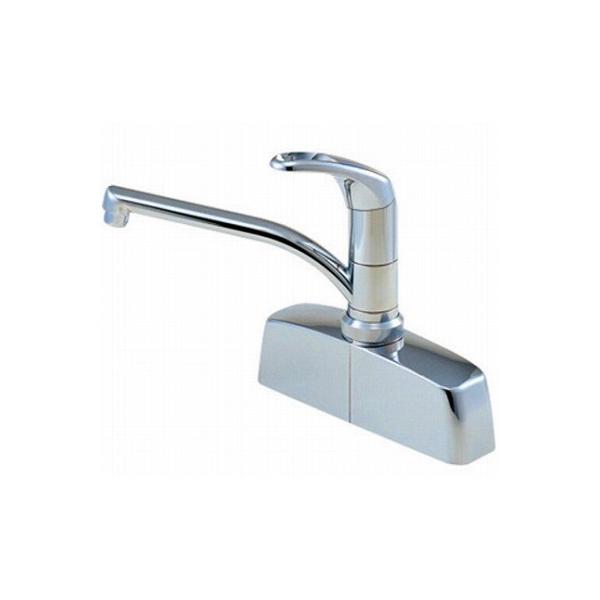 あ〜きゃん♬さん専用　2口 SANEI シングル取替用台付混合栓 CK676-2-13 (水栓金具) 価格