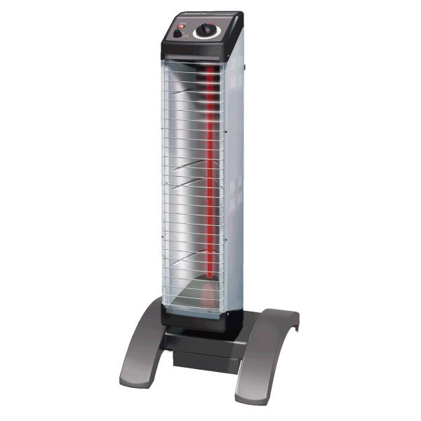 ●ダイキン 遠赤外線暖房機 セラムヒート【ERKS10NS】床置スリム形 自動首振タイプ 工場・作業所用 (単相100V)  1kW〔▽〕 maido-diy-reform_erks10ns
