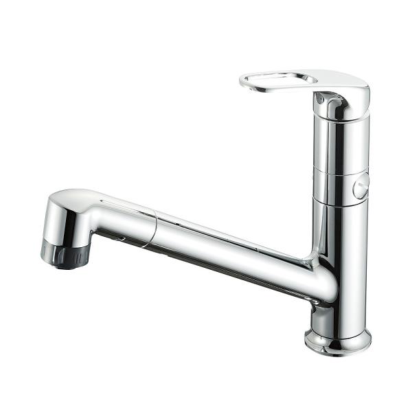 SANEI シングルワンホールスプレー分岐混合栓 K87101EBJV-13 (水 SANEI シングルワンホールスプレー分岐混合栓 K87101EBJV-13 (水