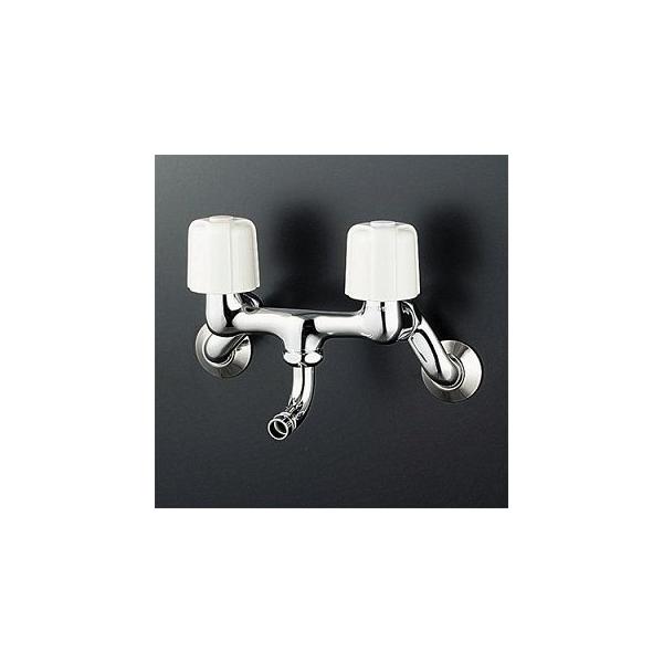 KVK 2ハンドル混合栓(ワンタッチノズル付) KM33N3B (水栓金具 KVK 2ハンドル混合栓(ワンタッチノズル付) KM33N3B (水栓金具