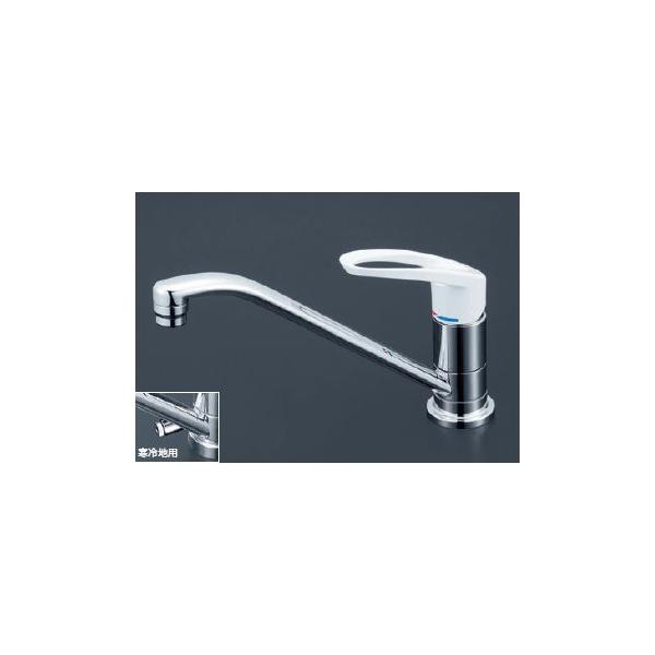kvk KM5011](z) シングルレバー式混合栓 KVK 流し台用シングルレバー式シャワー付混合栓(寒冷地用
