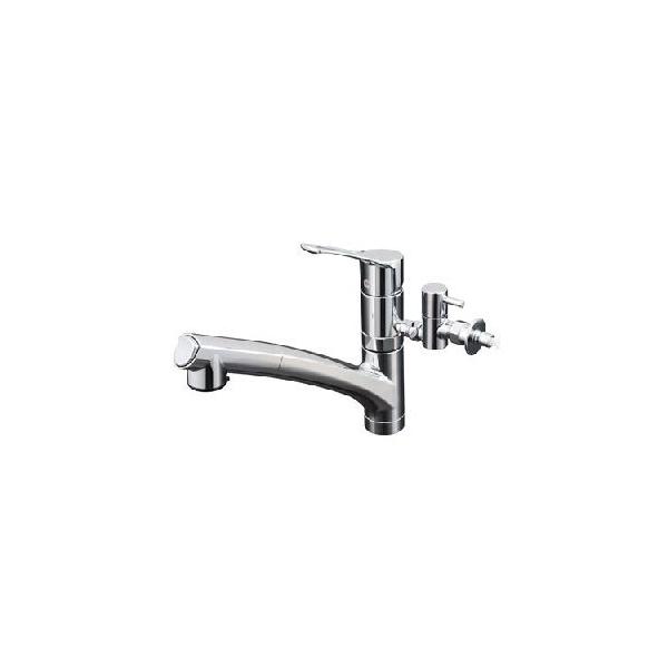 KVK 流し台用シングルレバー式シャワー付混合栓(分岐止水栓付 KVK 流し台用シングルレバー式シャワー付混合栓(分岐止水栓付