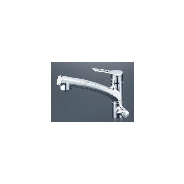 KVK ビルトイン浄水器用シングルシャワー付混合栓 KM5061NSCCK KVK ビルトイン浄水器用シングルシャワー付混合栓 KM5061NSCCK