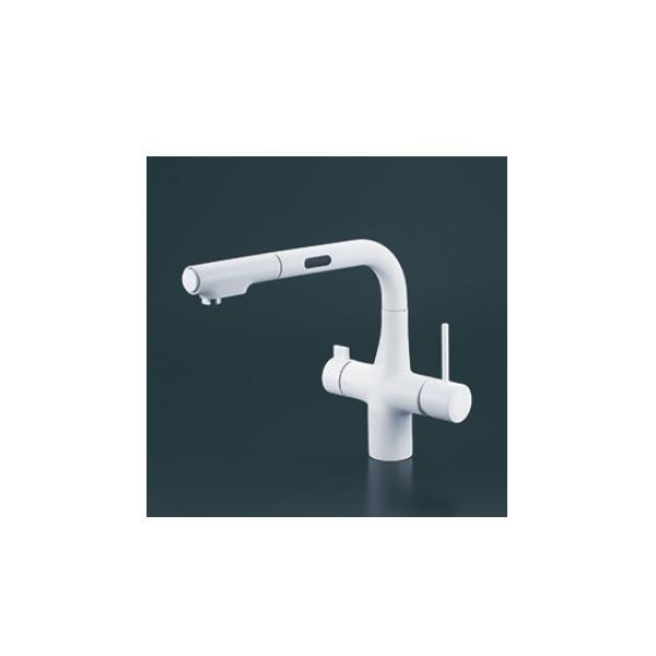 KVK�@KM6131SCECM4�@�r���g�C���򐅊�p�V���O���V�����[�t�������i�Z���T�[�j AC�^�C�v �}�b�g�z���C�g �򐅃J�[�g���b�W�Z�b�g�t