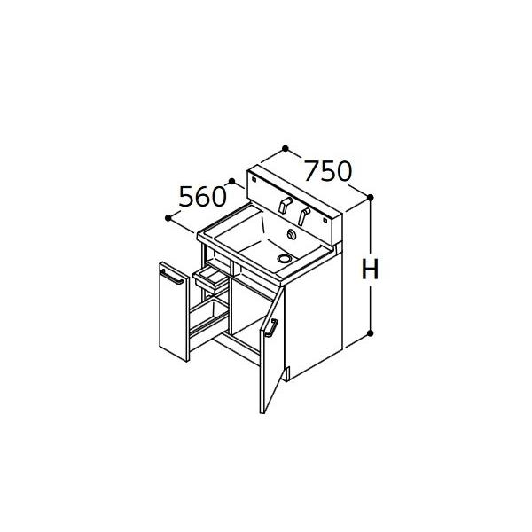 TOTO ʉϑ yLDSWB075BJGEN1 W/P/B/J/C/M z TNA Јo^Cv(ot) Ԍ750 ʃ{E800 