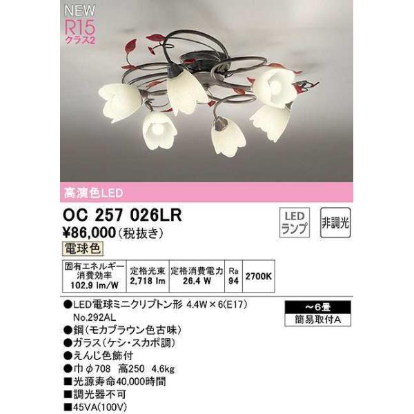 I[fbN@OC257026LR@VfA 6 񒲌 LEDv dF