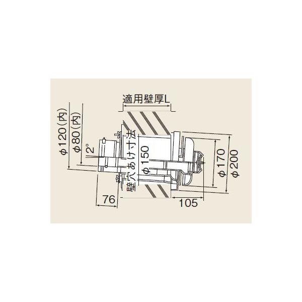 KX  iC@TFW-120×80C-200C(K)@nrCgbv (L=150`250mm) []