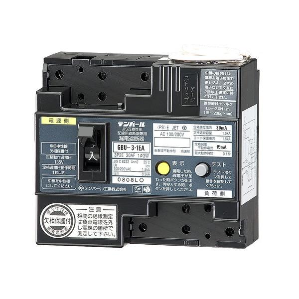 �e���p�[���H�� �R�d�Ւf��@U301EA3030E�@�P3�����������ی�t GBU-3�E1EA 30A 30mA [��]