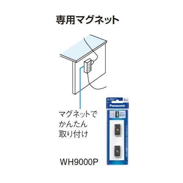 電設資材 パナソニック WH9000P ザ・タップ専用マグネット :wh9000p 